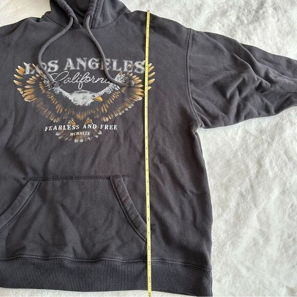 Hollister Graphic Oversized Hoodie Women’s Size Small - Picture 9 of 12